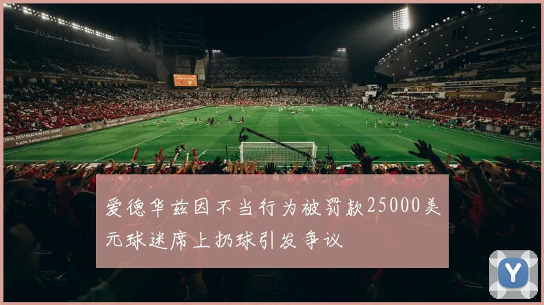 爱德华兹因不当行为被罚款25000美元球迷席上扔球引发争议